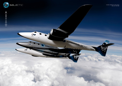 SpaceShipTwo and White Knight Two