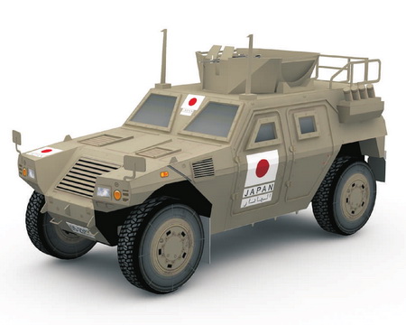 JGSDF Komatsu LAV — японский армейский вездеход