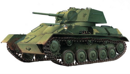 Т-80 — советский лёгкий танк периода Второй мировой войны